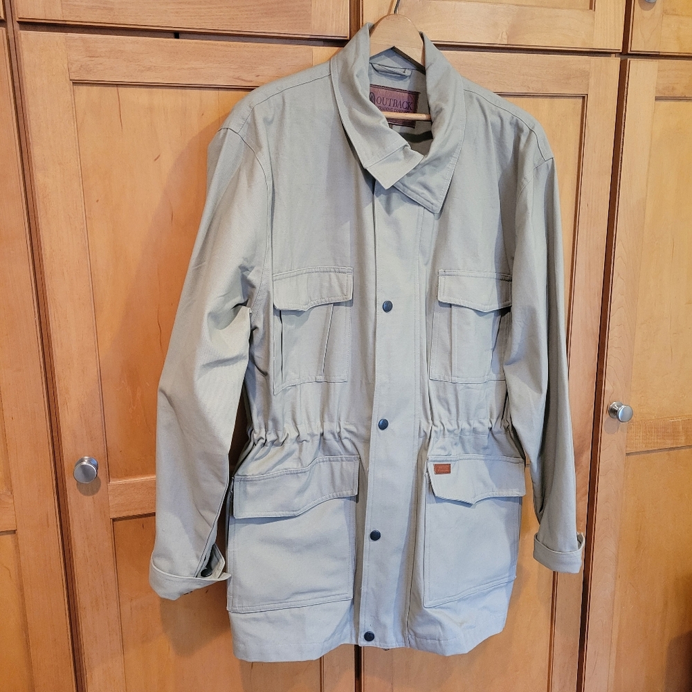 Men's Outback Trading Co. " Quentin" Safari Jacket Size Large